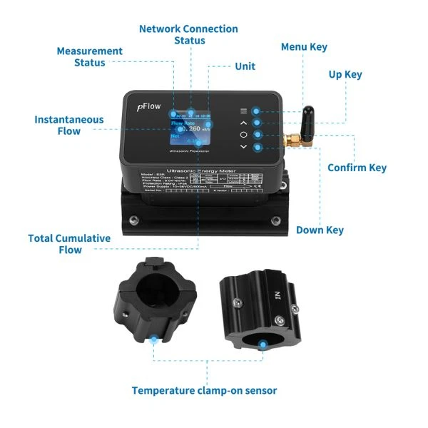 Ultrasonic Flowmeter For Liquid Cooling System price