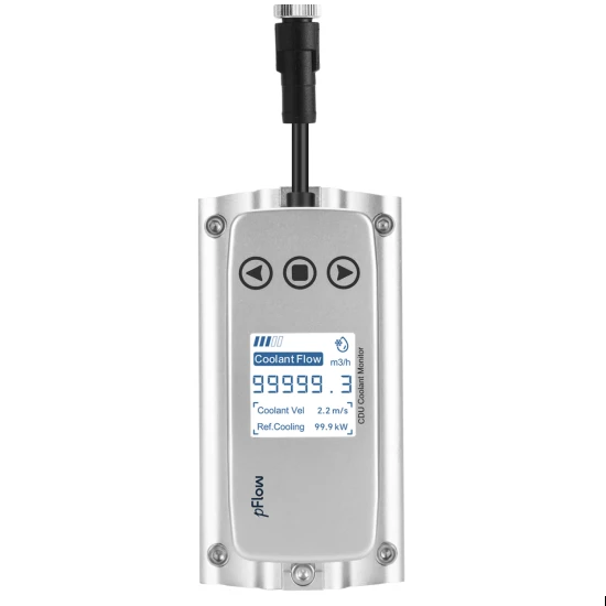 Aluminum Alloy Compact Flow Meter CDU Coolant Monitor suppliers