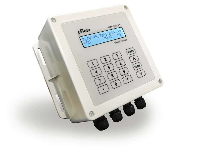 Clip On Ultrasonic Flow Meter For Field Irrigation Project factory