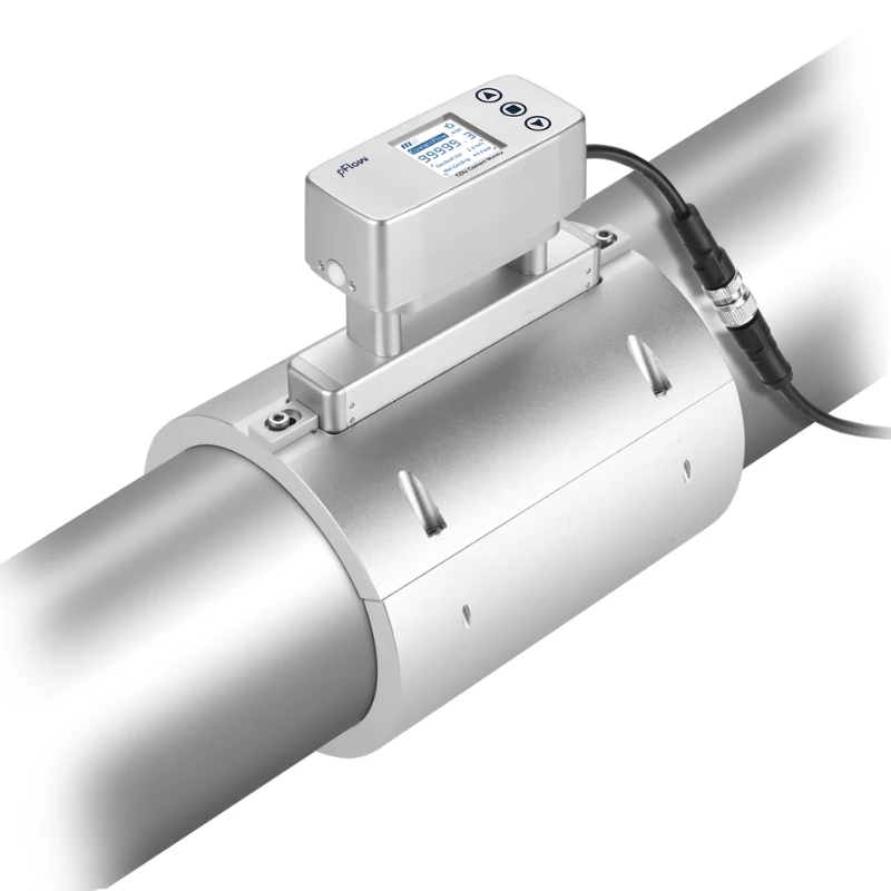 Clip-on Ultrasonic Flow Meter For Pharmaceutical Mixed Reagent Liquid