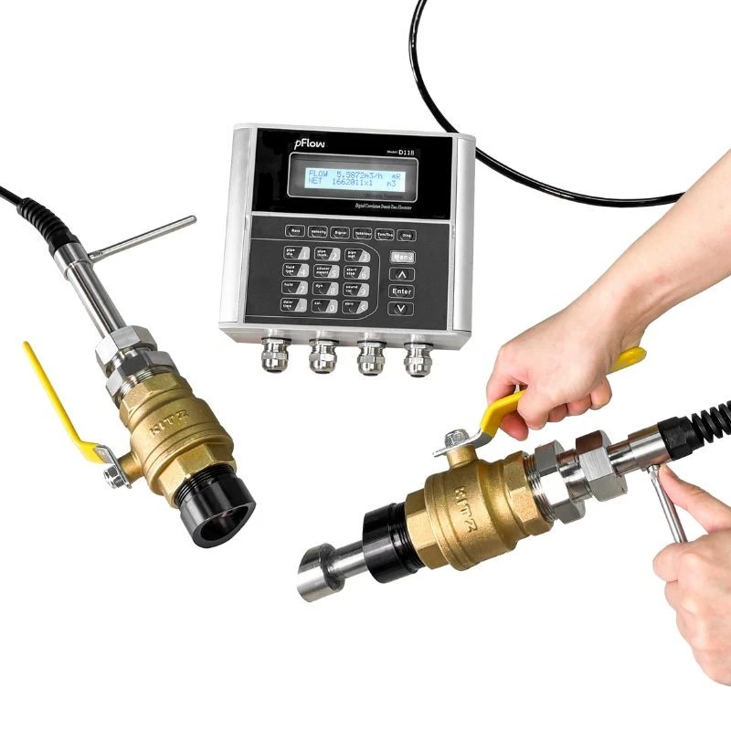 Insertion Ultrasonic Flowmeter for Water Treatment (4)