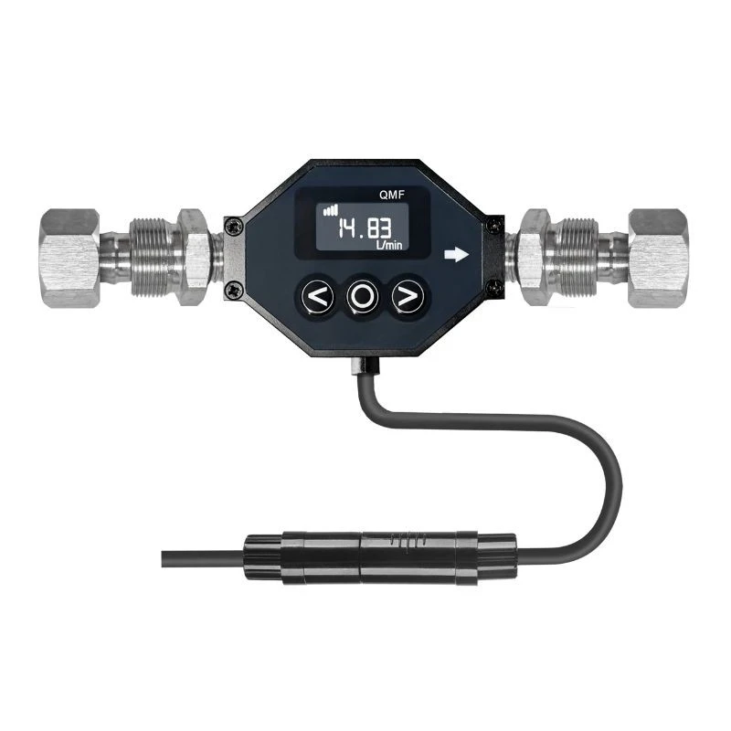 Liquid Cooling System Inline Ultrasonic Flow Totalizer(3)