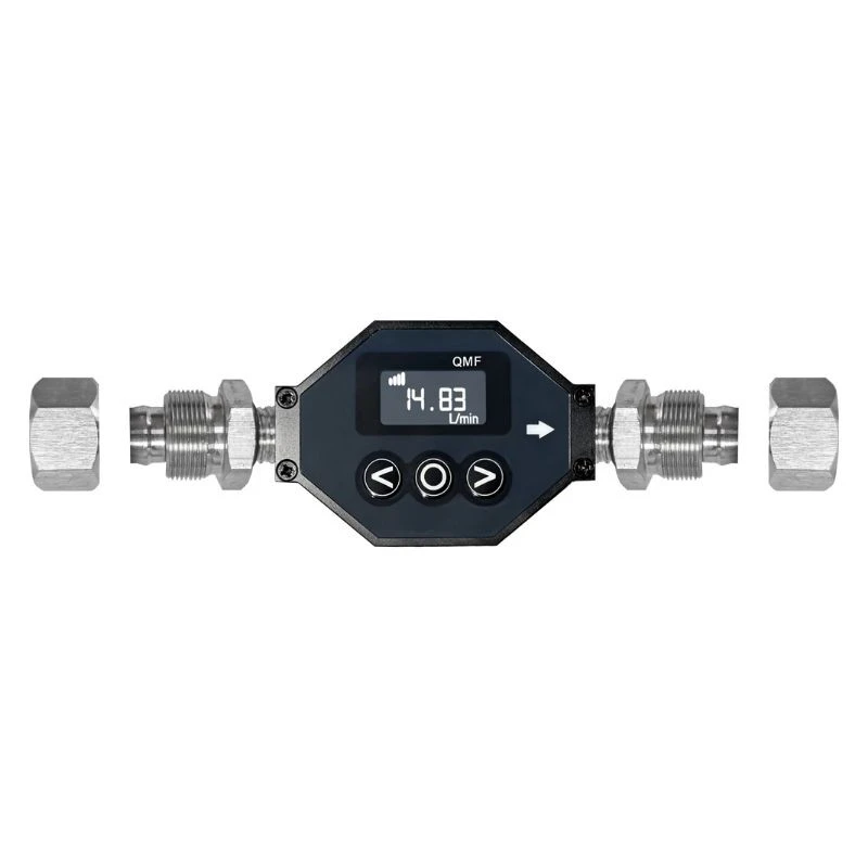 Liquid Cooling System Inline Ultrasonic Flow Totalizer(4)