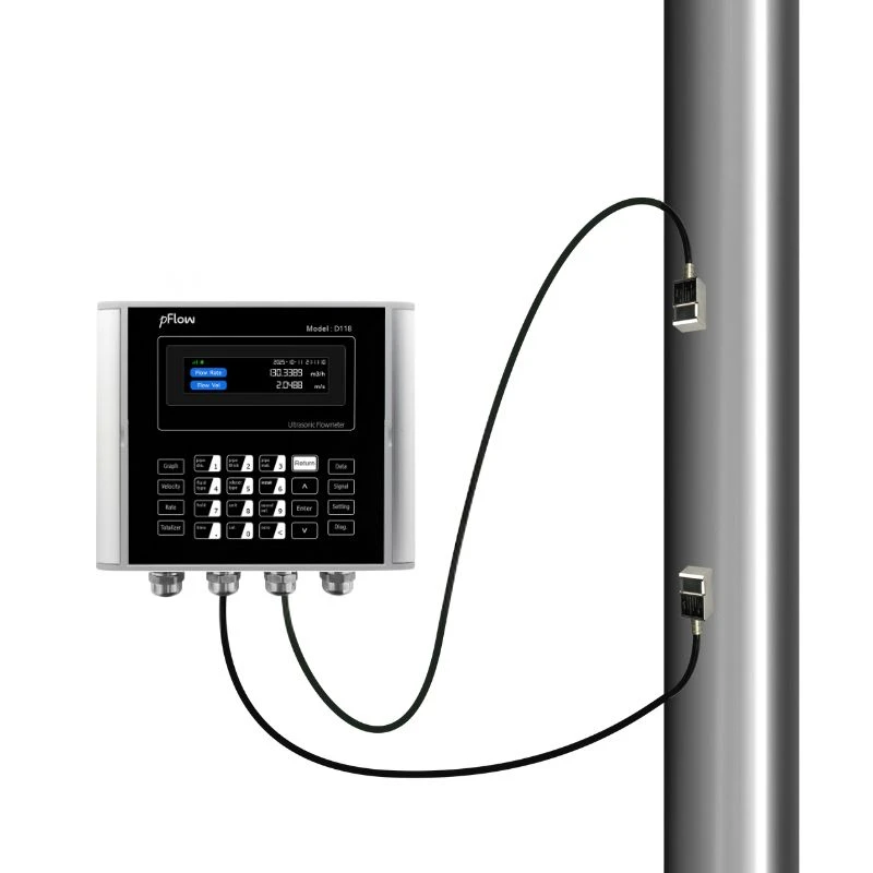 Ultrasonic Clamp-on Flowmeter
