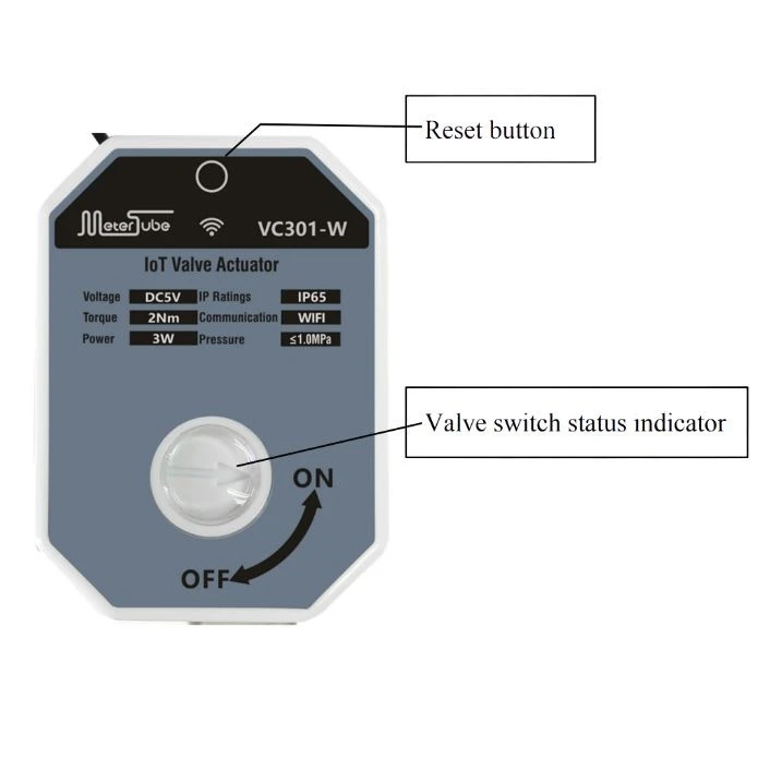 VC301W Wireless Valve Actuator for Laundry (2)