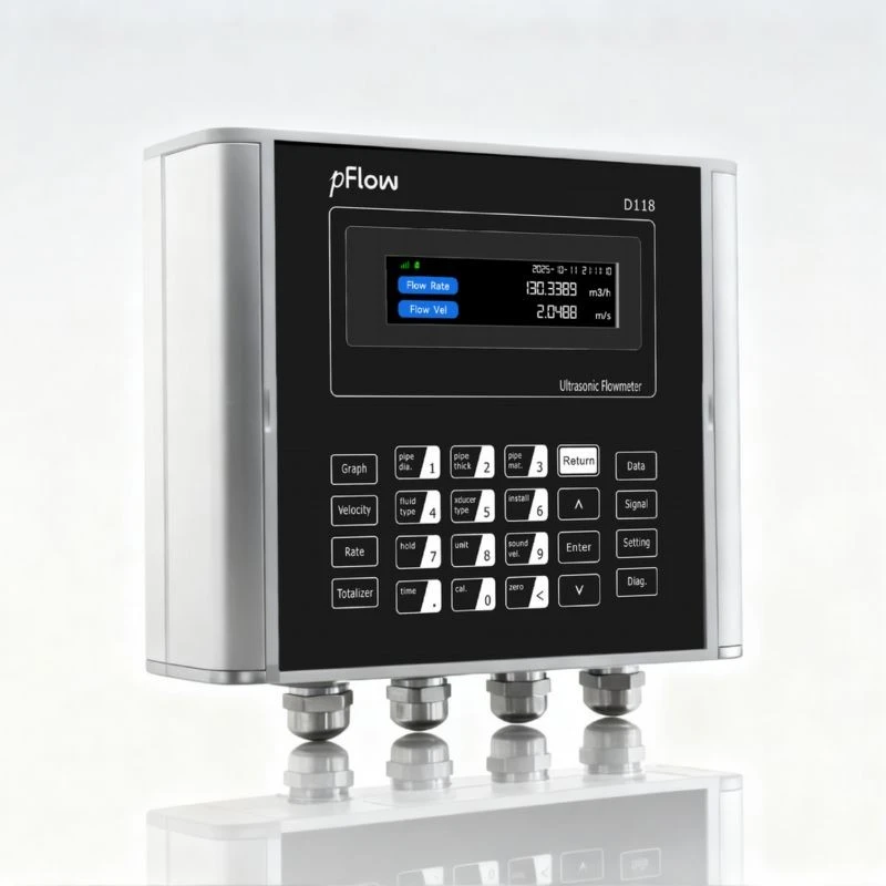 Wall Mounted Ultrasonic Flow For Liquid Cooling System factory