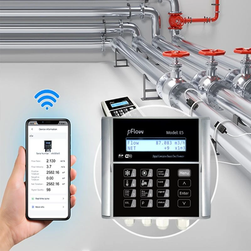 WiFi Flow Meter For Liquid Cooling factory